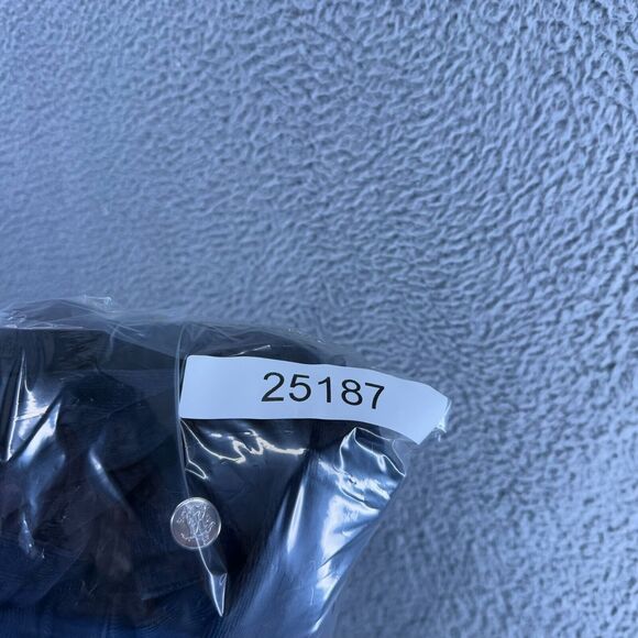 Zara Jacket Men's Large Blue Navy Corduroy Bomber Trucker Boxy Crop Pockets - Picture 10 of 10